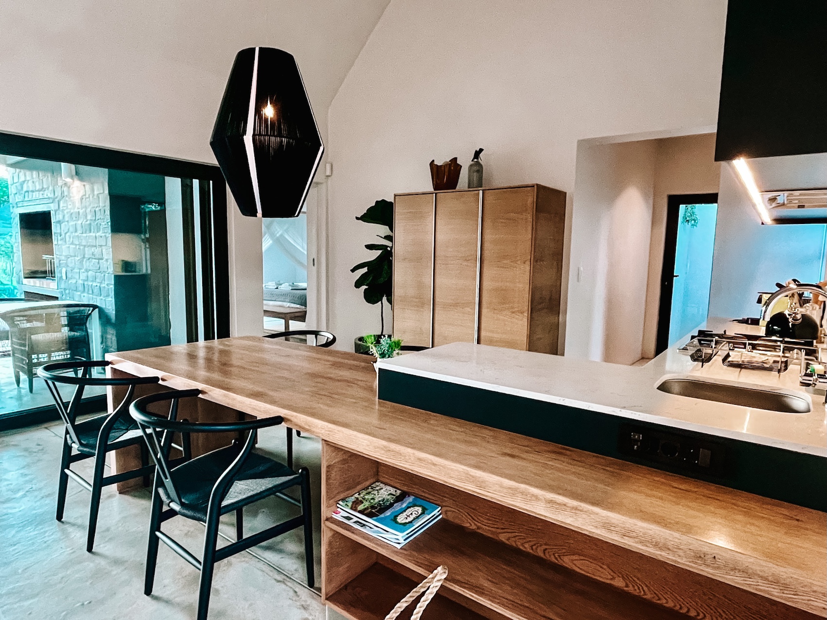 Laughing Dove kitchen